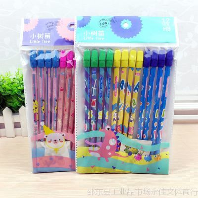 創(chuàng)意文具，成長(zhǎng)良伴 廠家直銷(xiāo)小樹(shù)苗HB鉛筆引領(lǐng)學(xué)習(xí)新風(fēng)尚